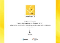 Certificado PME EXCELÊNCIA 2018