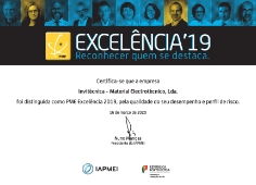 Certificado PME EXCELÊNCIA 2019