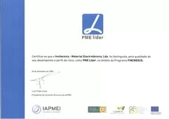 CERTIFICADO PME LIDER 2009
