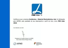 CERTIFICADO PME LIDER 2018