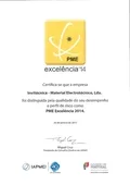 CERTIFICADO PME EXCELENCIA 2014